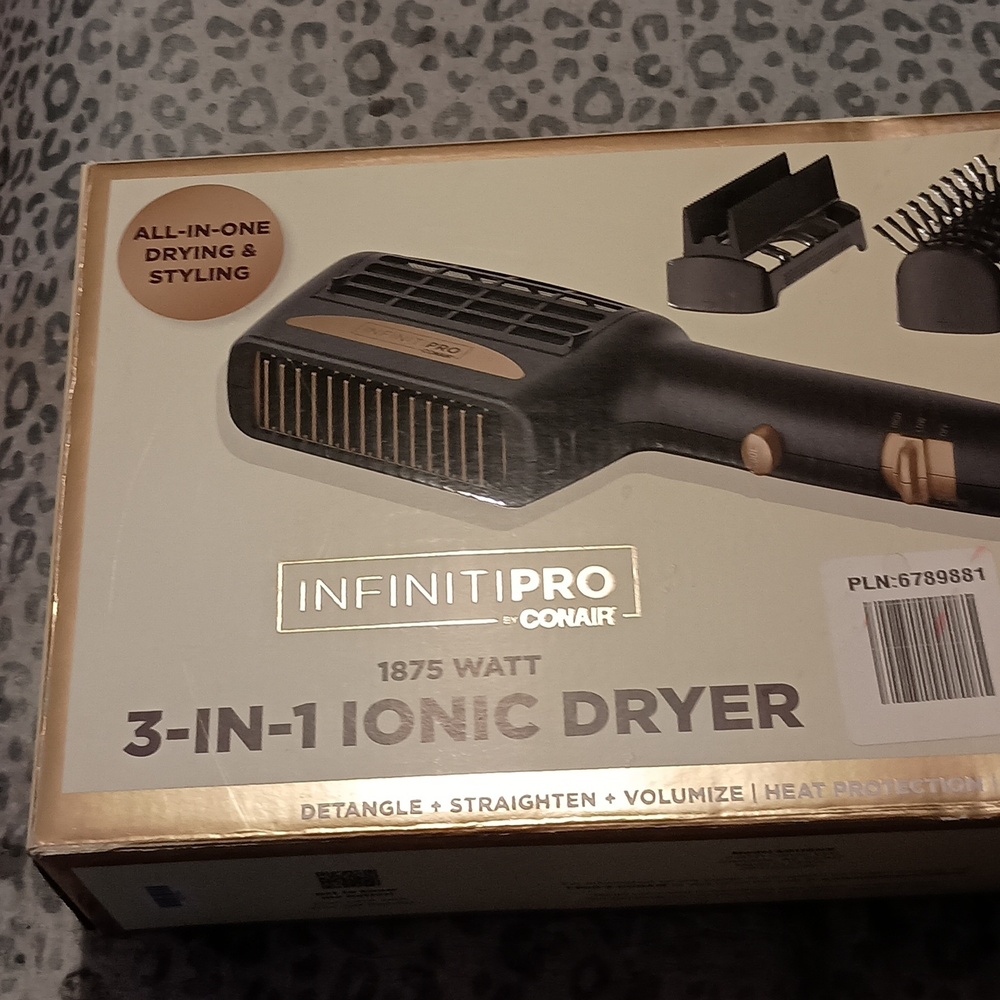 3 in 1 ionic dryer by (infinity pro)
